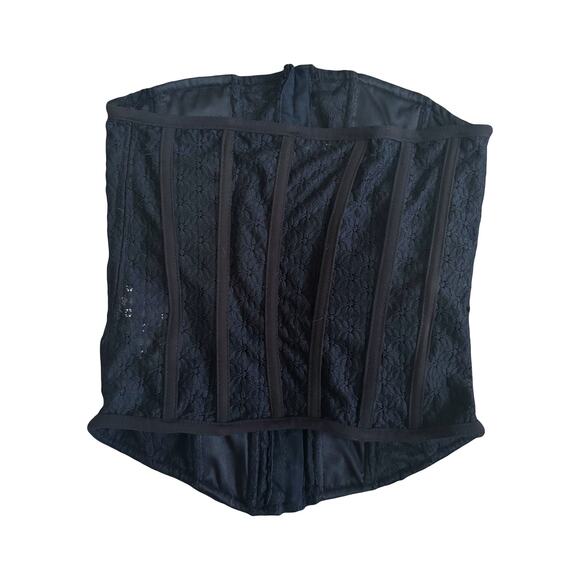 Zara Lace Corset Style Top Sz S - Picture 4 of 7